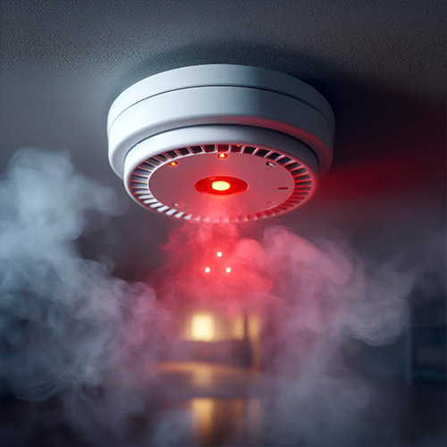 Artificial Intelligence Fire Protection Smoke Detector