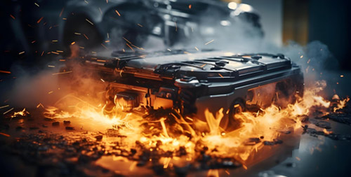 Battery Fire protection System